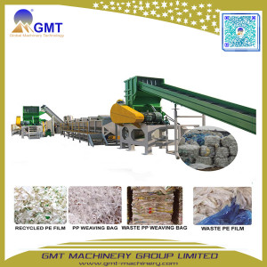 Plastic PE PP Sheet Woven Bags Washing Recycling Production Line