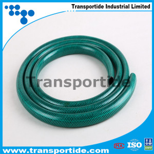 Flexible Fiber Braided Reinforced Irrigation Hose/PVC Garden Hose